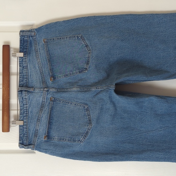 Abercrombie & Fitch '90s Relaxed Fit High Rise Straight Leg Curve Love Jeans 34 - Picture 5 of 14